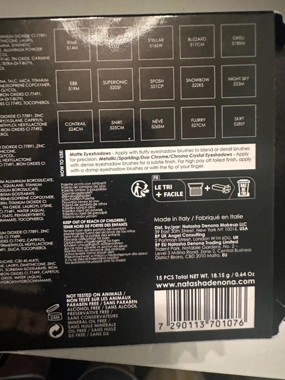 Natasha Denona Xenon Eyeshadow Palette